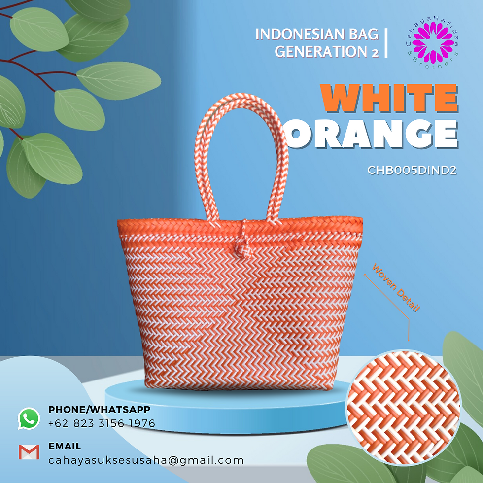 Thumbnail: INDOBAG GEN 2 WHITE ORANGE