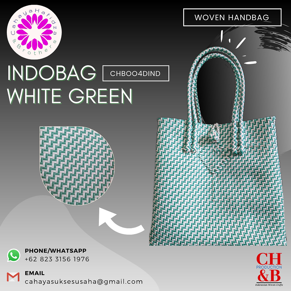 Thumbnail: INDOBAG WHITE GREEN