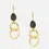 Thumbnail: Lucia Gemstone Drop Chain Earring