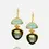 Thumbnail: Kiara Gemstones Drop Earrings
