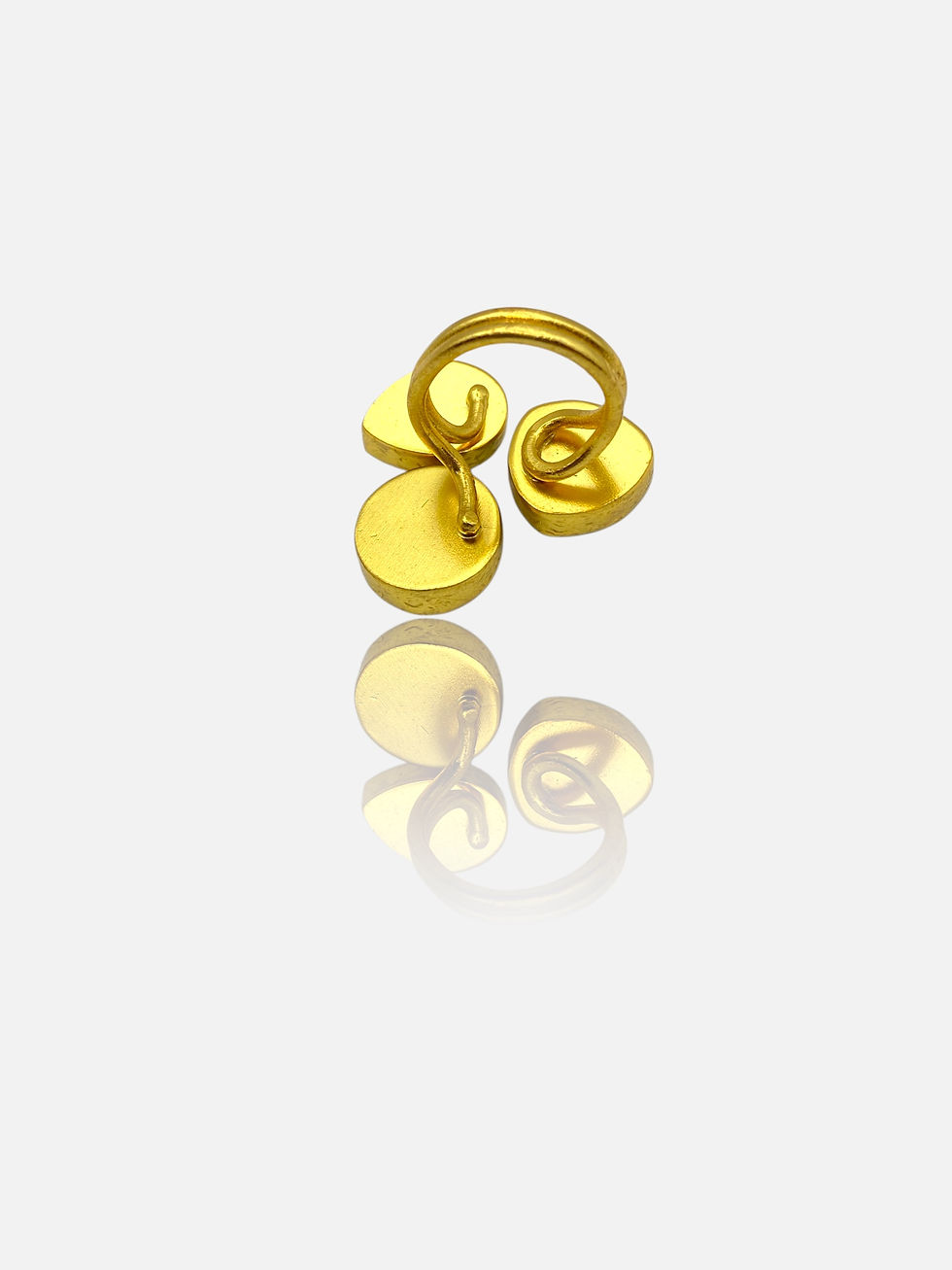 Thumbnail: Calliope Triple Gemstone Cocktail Ring