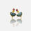 Thumbnail: Ayra Gemstones Stud Drop Earrings