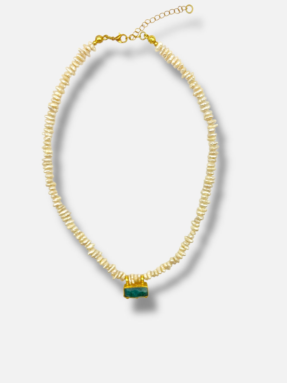 Thumbnail: Pure Mar Beaded Pearl Necklace