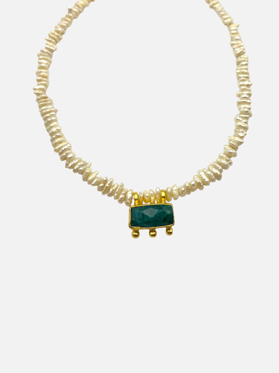 Thumbnail: Pure Mar Beaded Pearl Necklace