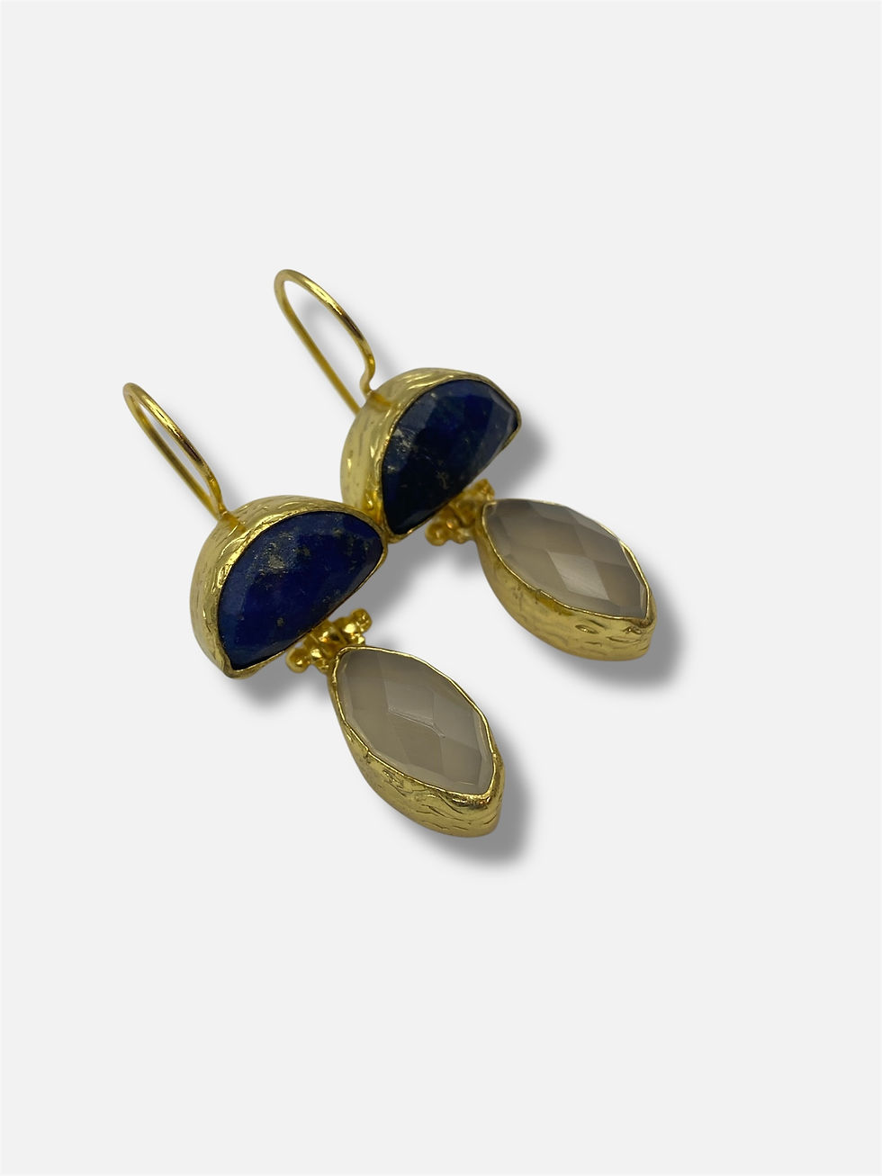 Thumbnail: Kira Gemstones Drop Earrings