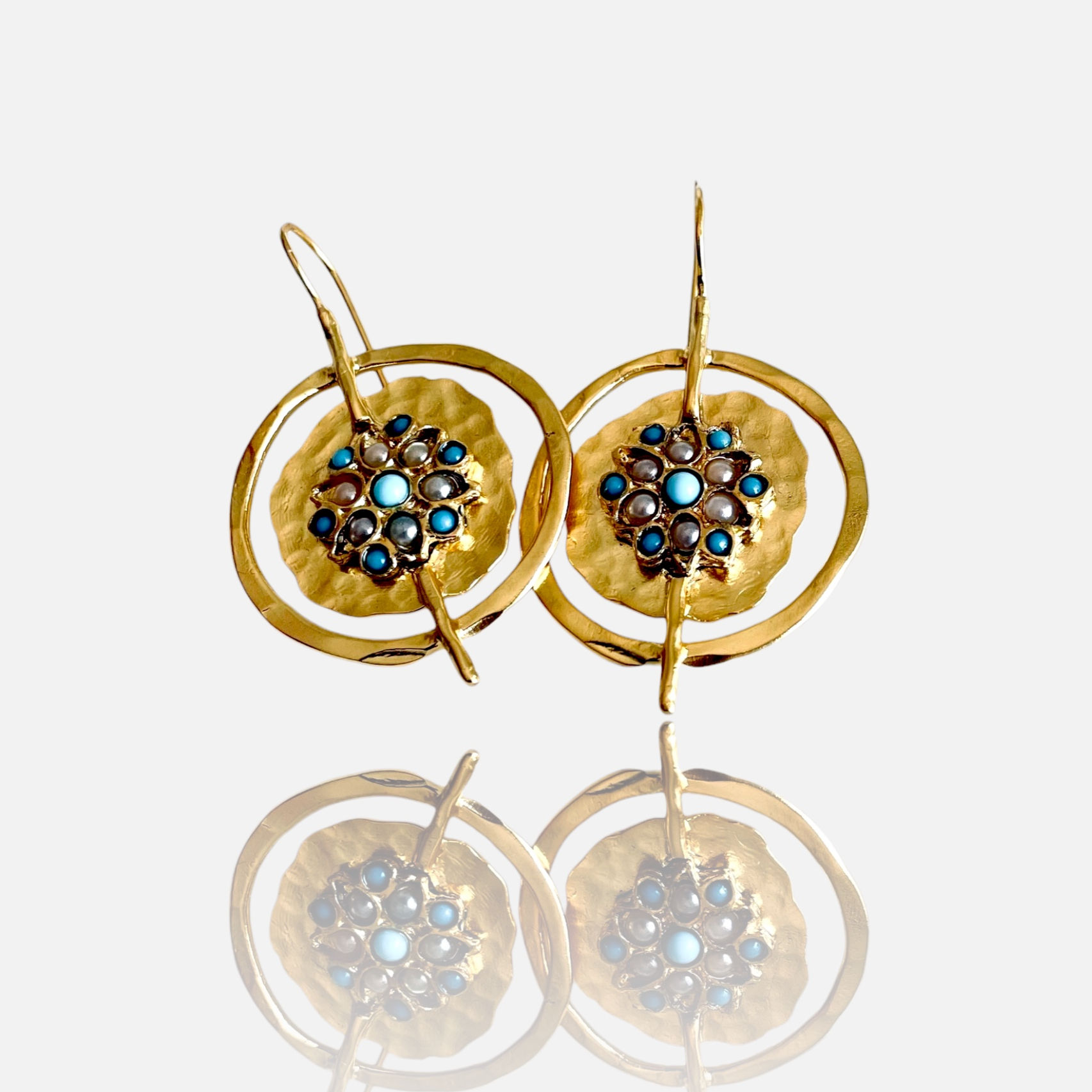 Solana Turquoise Drop Earrings