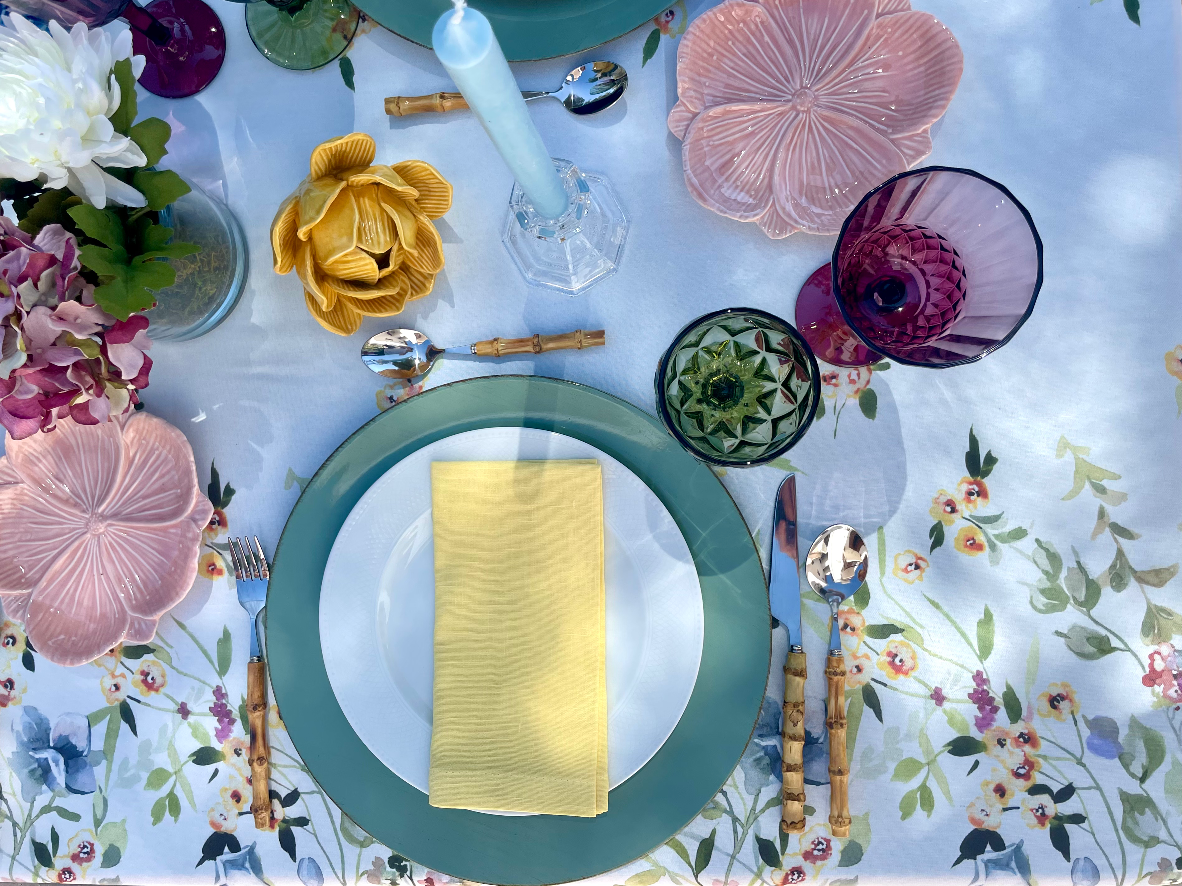 Essence Lemon Whisper Napkins, Set of 4