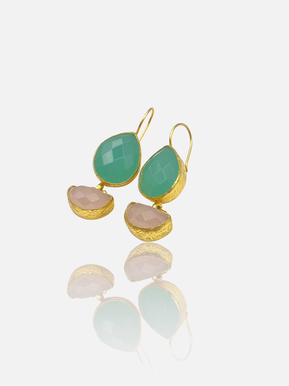 Thumbnail: Mirela Gemstones Drop Earrings