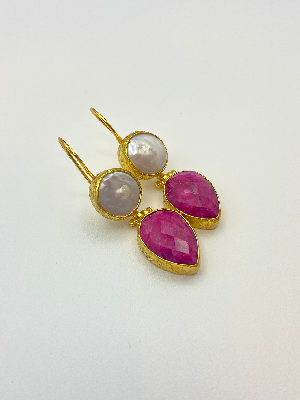 Thumbnail: Alina Gemstones Drop Earrings