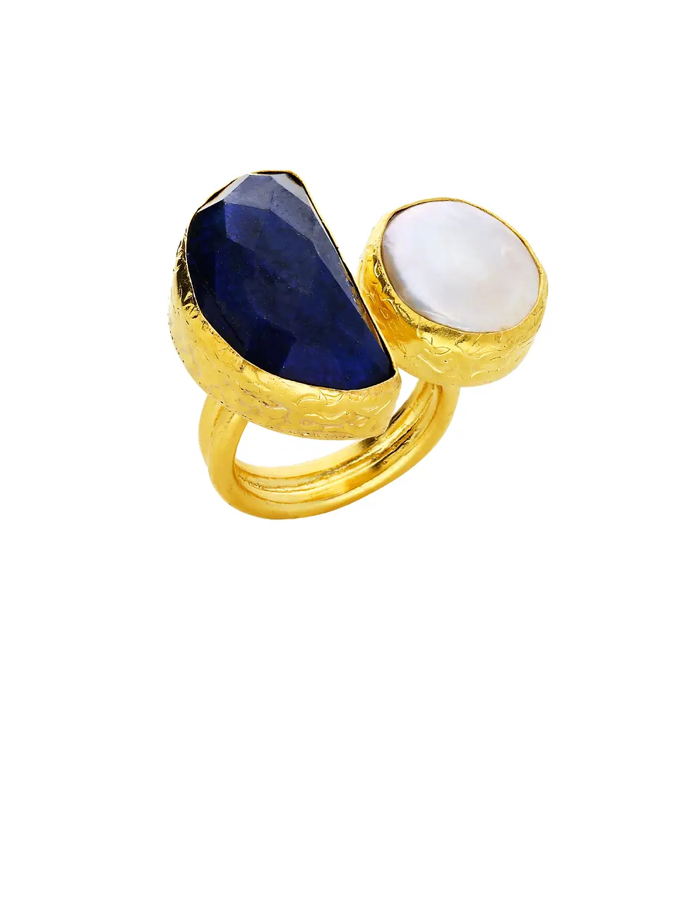 Thumbnail: Vera Dual Stone Cocktail Ring