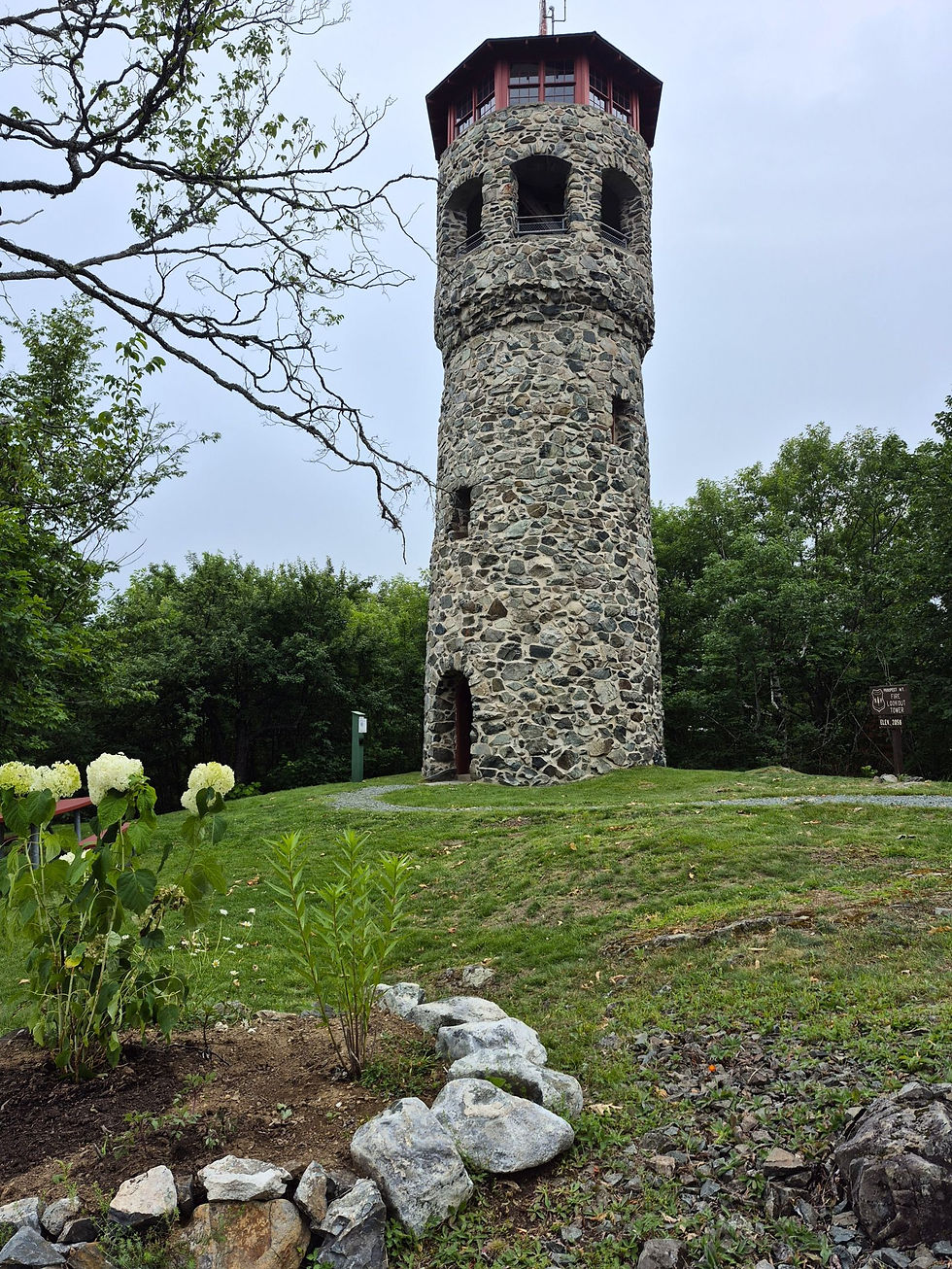 Another restoration - from last year 2025 - the firetower