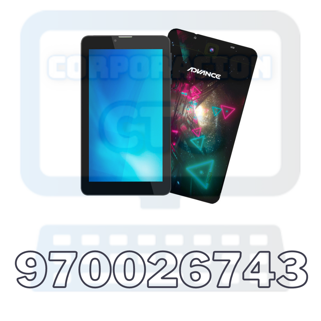 TABLET ADVANCE PRIME PR6152, 7" 1024X600, ANDROID 11 GO , 3G, DUAL SIM, 16GB, RA