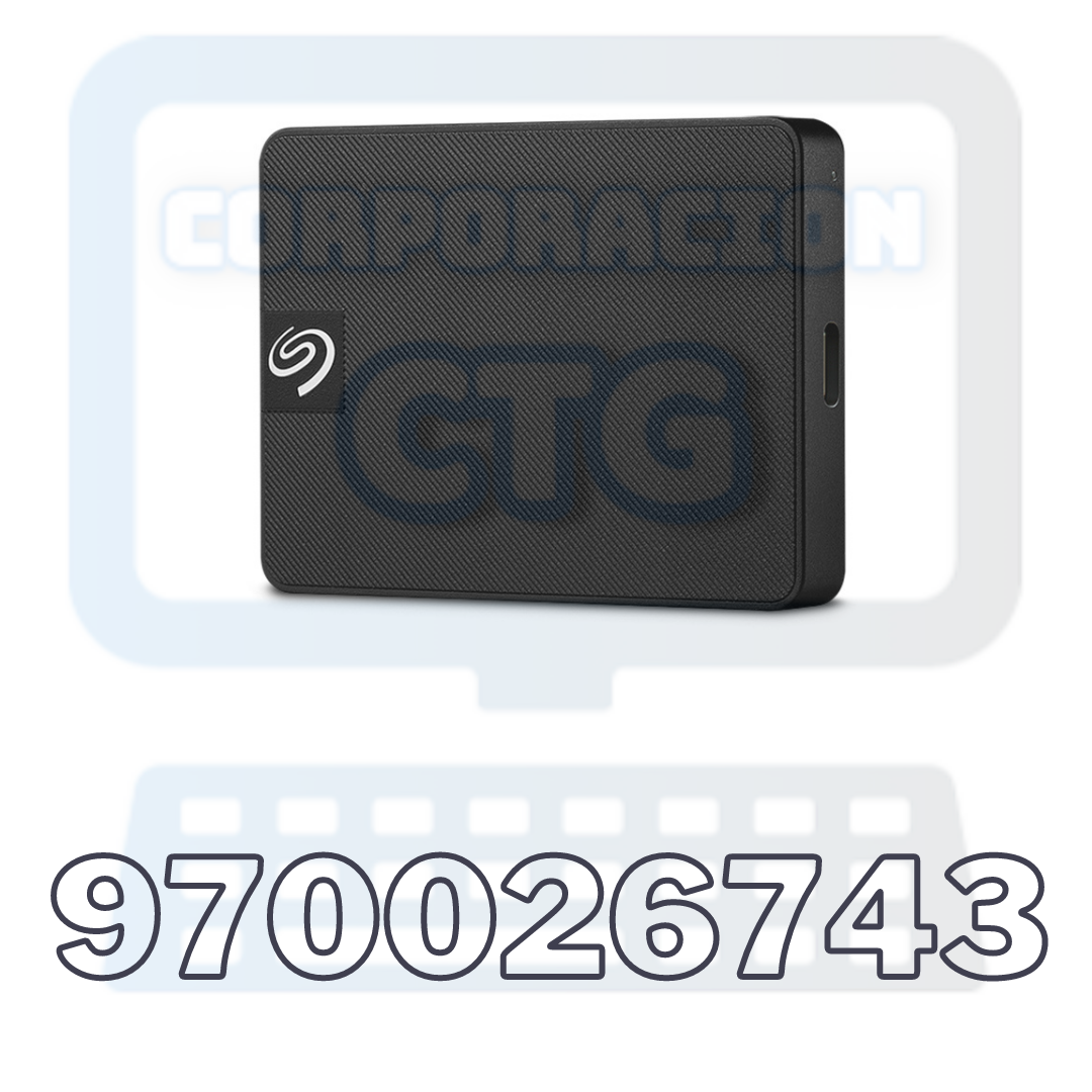 DISCO DURO EXTERNO PORTATIL SEAGATE EXPANSION STKM5000400, 5 TB, USB 3.0, NEGRO