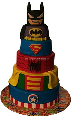 Superhero Cake