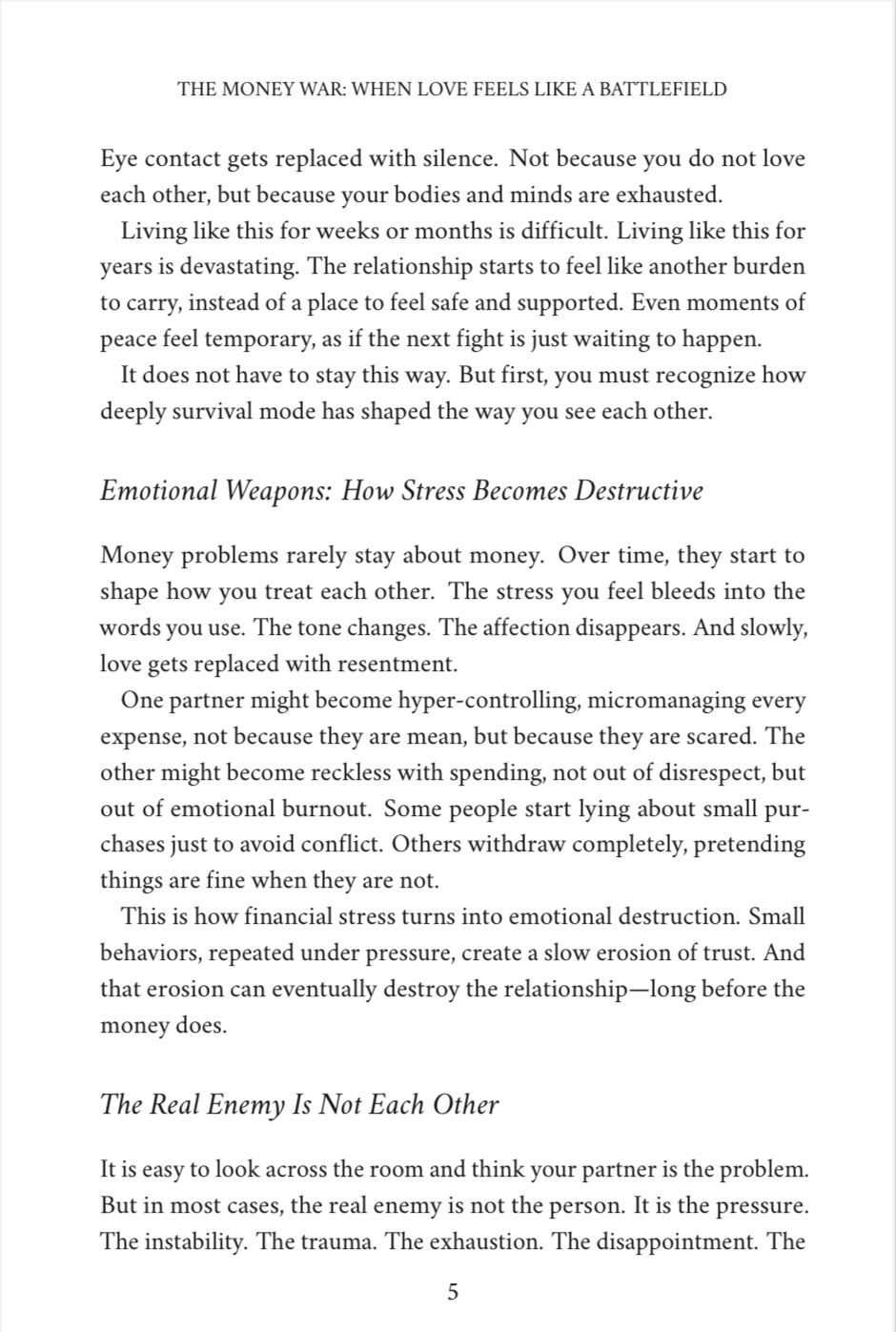 Thumbnail: Financial Stress in Relationships