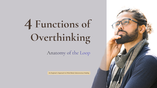 The Quietly Anxious High Performer: 4 Functions of Overthinking and Why it Doesn't Stop.