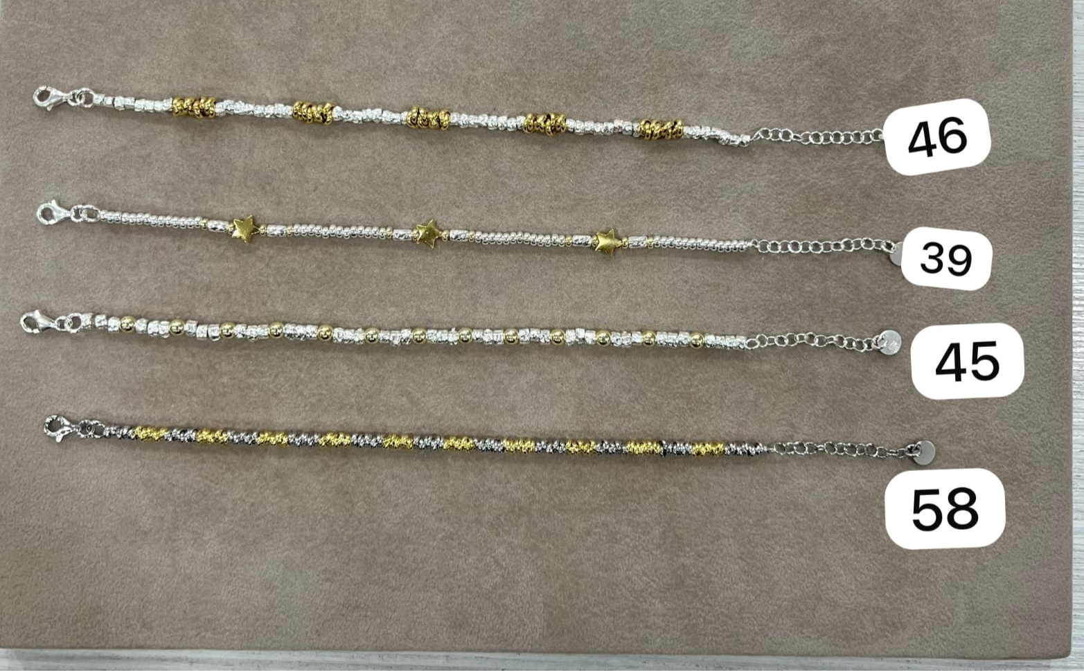 Bracciale PEPITE BICOLORE