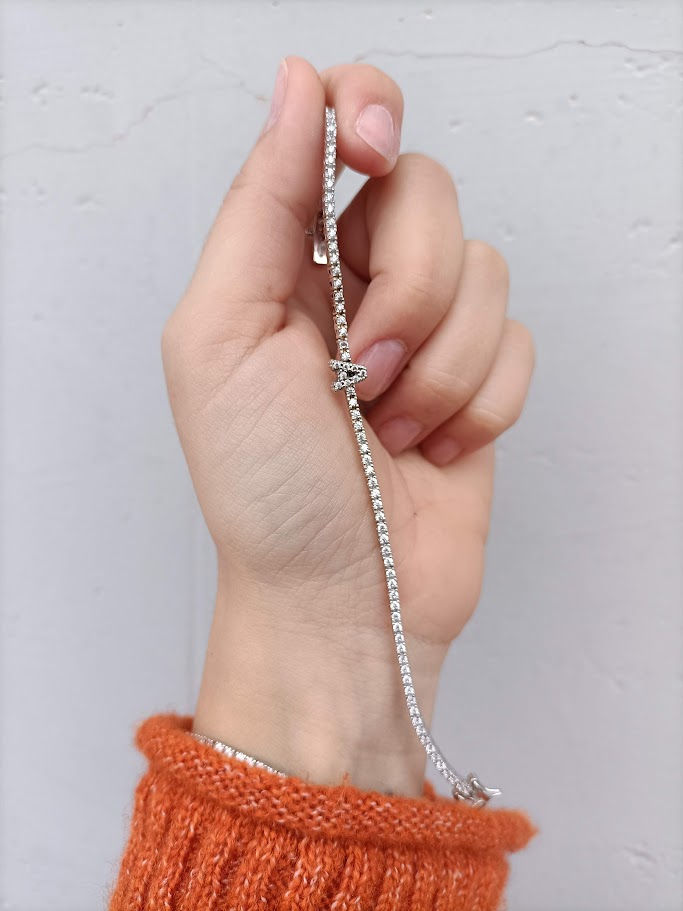 Miniatura: Bracciale tennis con iniziali (MANIFATTURA CLASSICA)