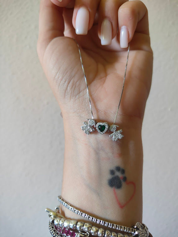 Miniatura: Collana bebè passante mini, 1 cuore mini