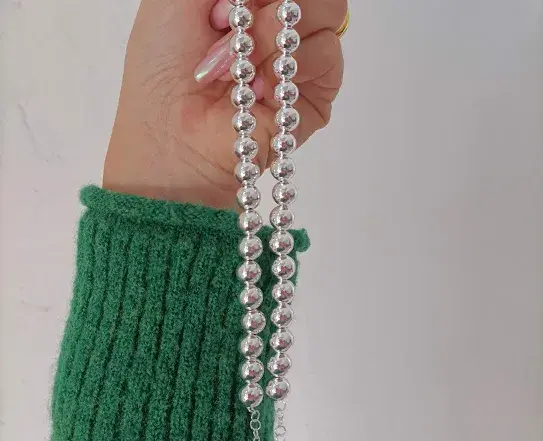 Miniatura: Bracciale sfere silver