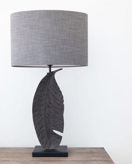 Heathfield lighting bronze leaf table lamp with linen shade.jpg