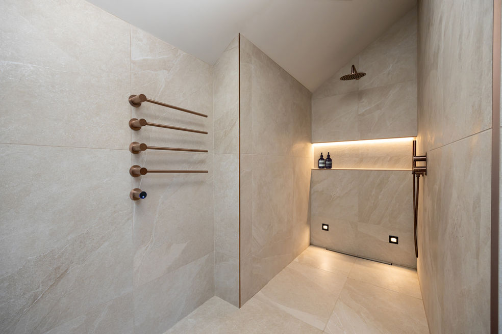 Spa-inspired wet room