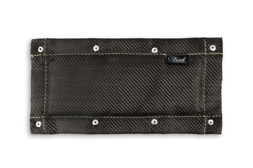 Thumbnail: Clamp on Exhaust Heat Shield (Titanium or Carbon Fibre)