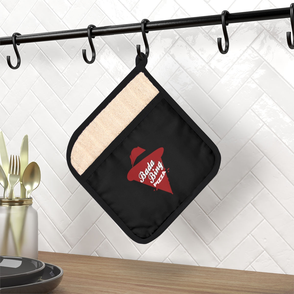 Pot Holder with Pocket