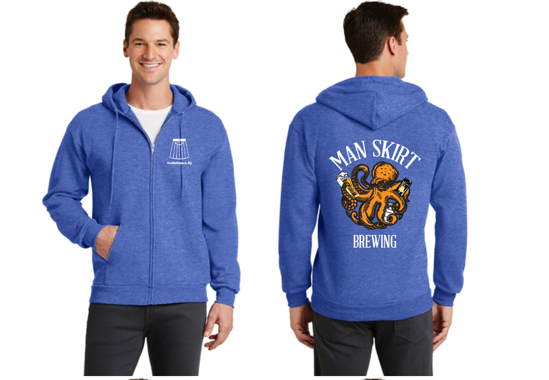 Octopus Zip-Up Hoodie