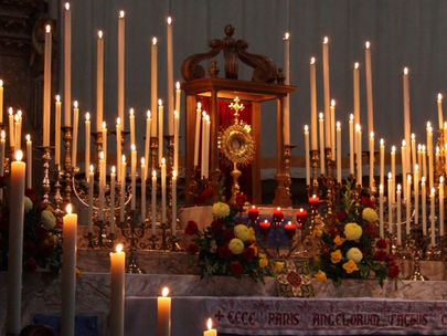 Meditating on the Blessed Sacrament
