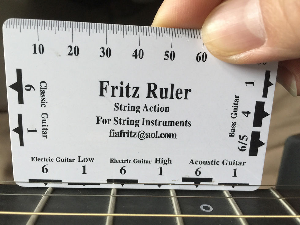 弦距卡 string action gauge