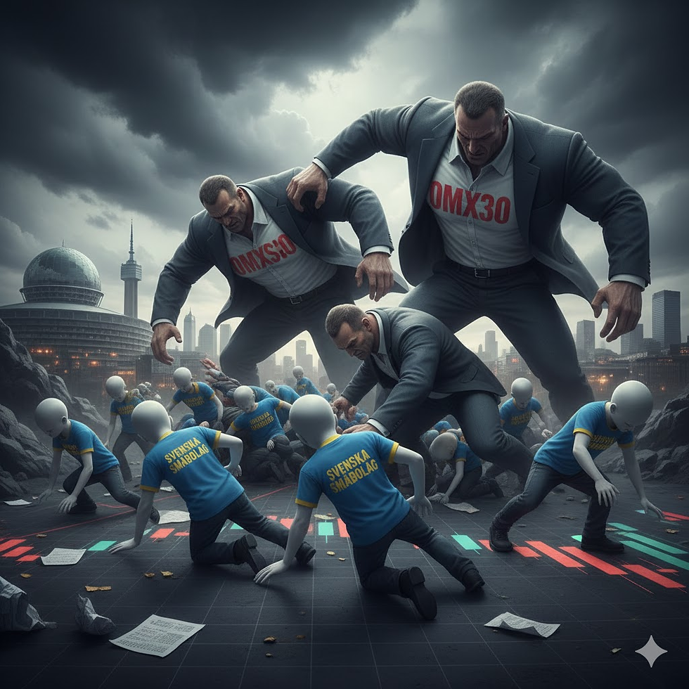 Morgonbrev 2026-02-18 Samsungs vinstmaskin och döden i svenska småbolag