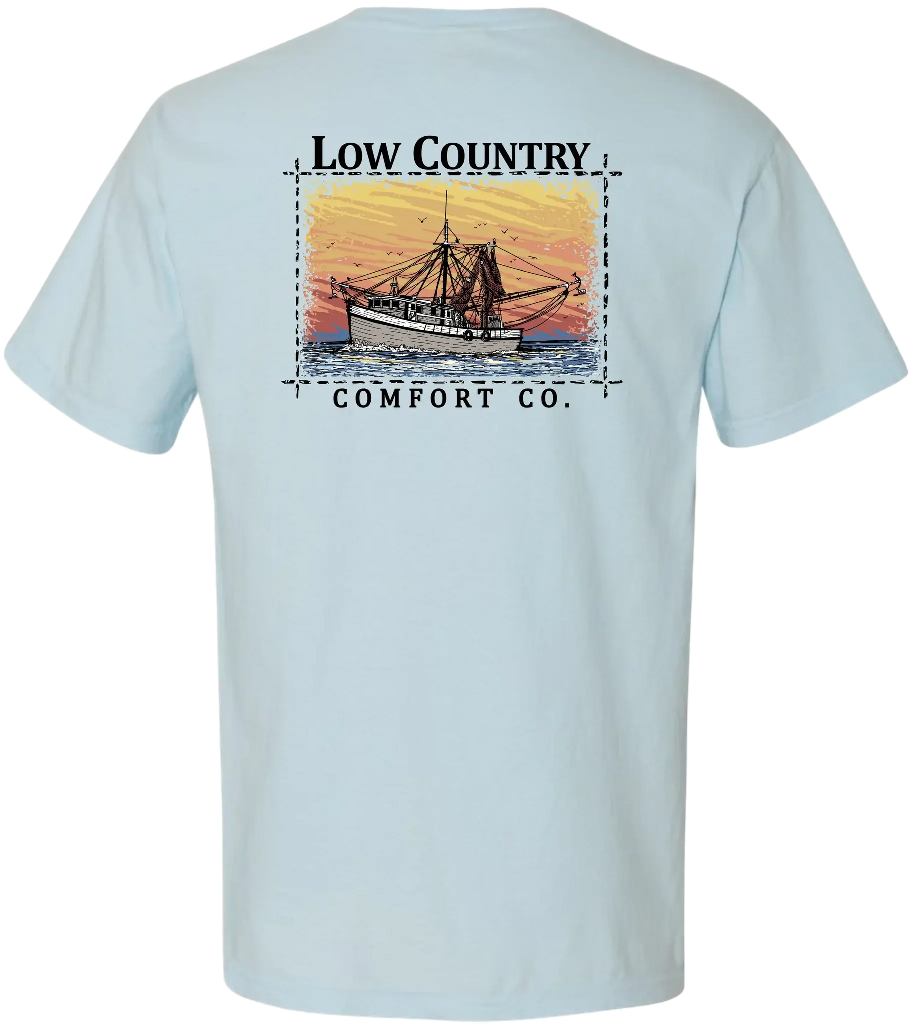 Shrimp Boat Short Sleeve Chambray