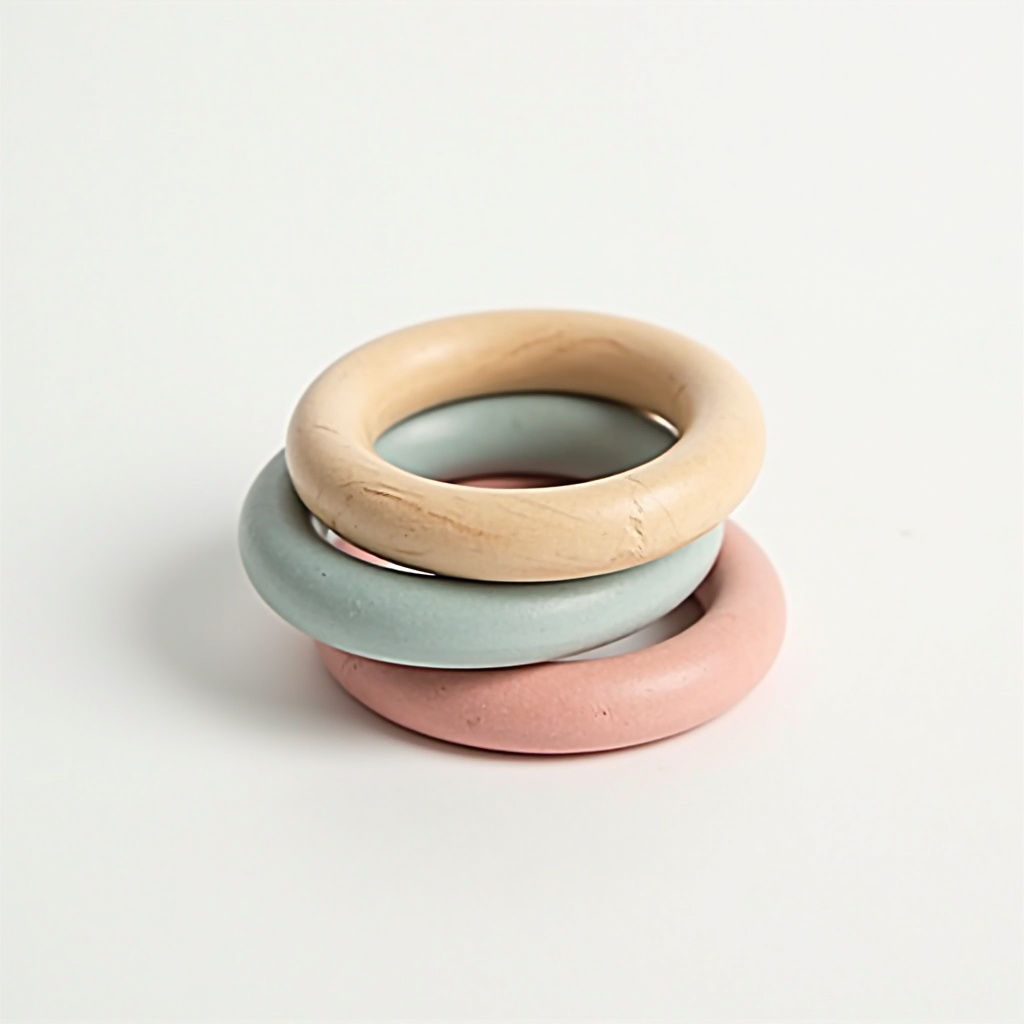 Wooden Stacking Rings