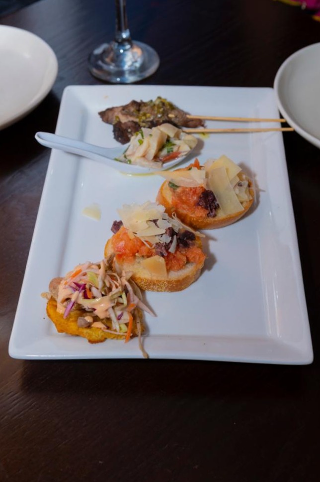 Arranged Food and Objects