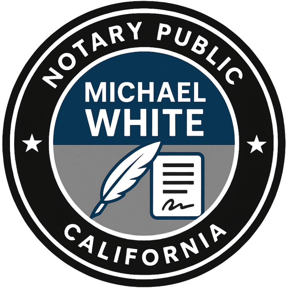 Michael White Notary Public