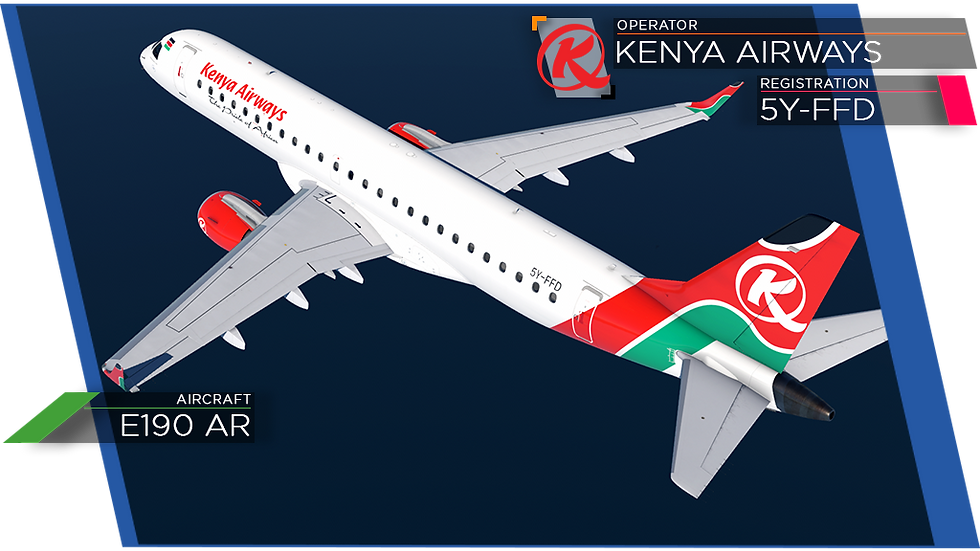 Very accurate and high-quality livery matching real world aircraft