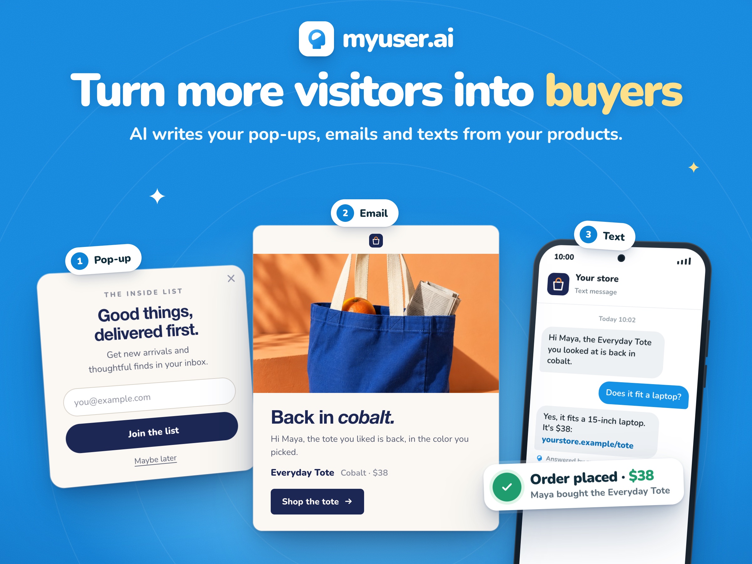 myuser.ai screenshot 1