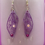 Thumbnail: Butterfly Fairy Wings Earrings FSL on Organza with crystals