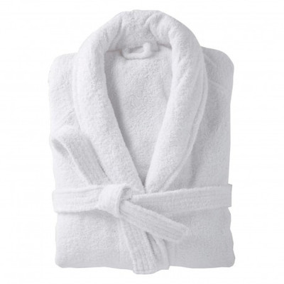 Otel Bornozu - Şalyaka Bukle 450 gr/m² (%100 Pamuk)