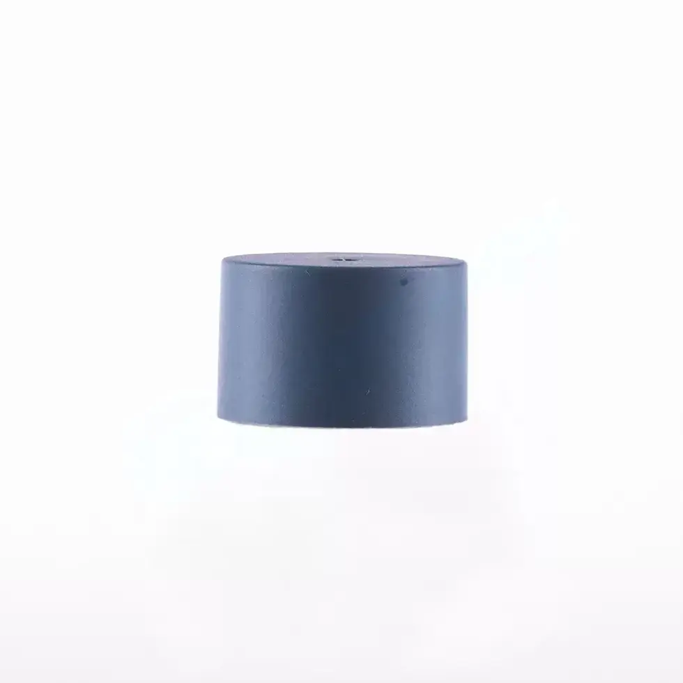 Açık mavi plastik şişe kapağı