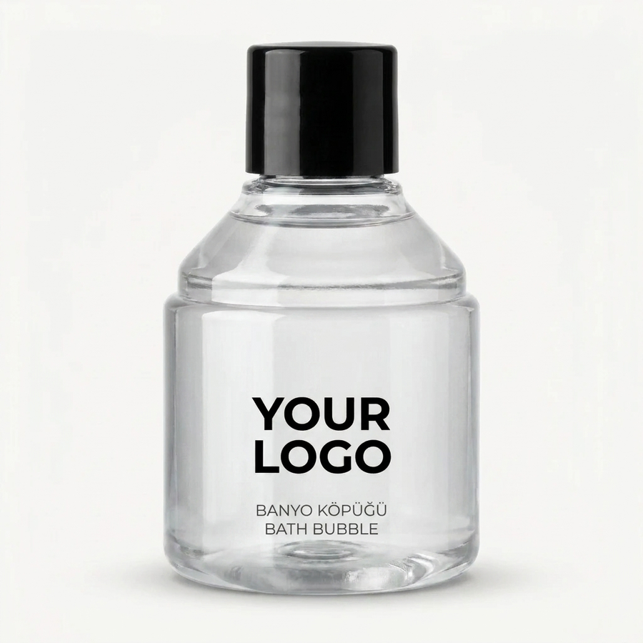 Logo baskılı 45 ml damacana şişe banyo köpüğü