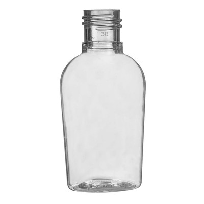 Şeffaf plastik şişe, boş, kozmetik şişesi