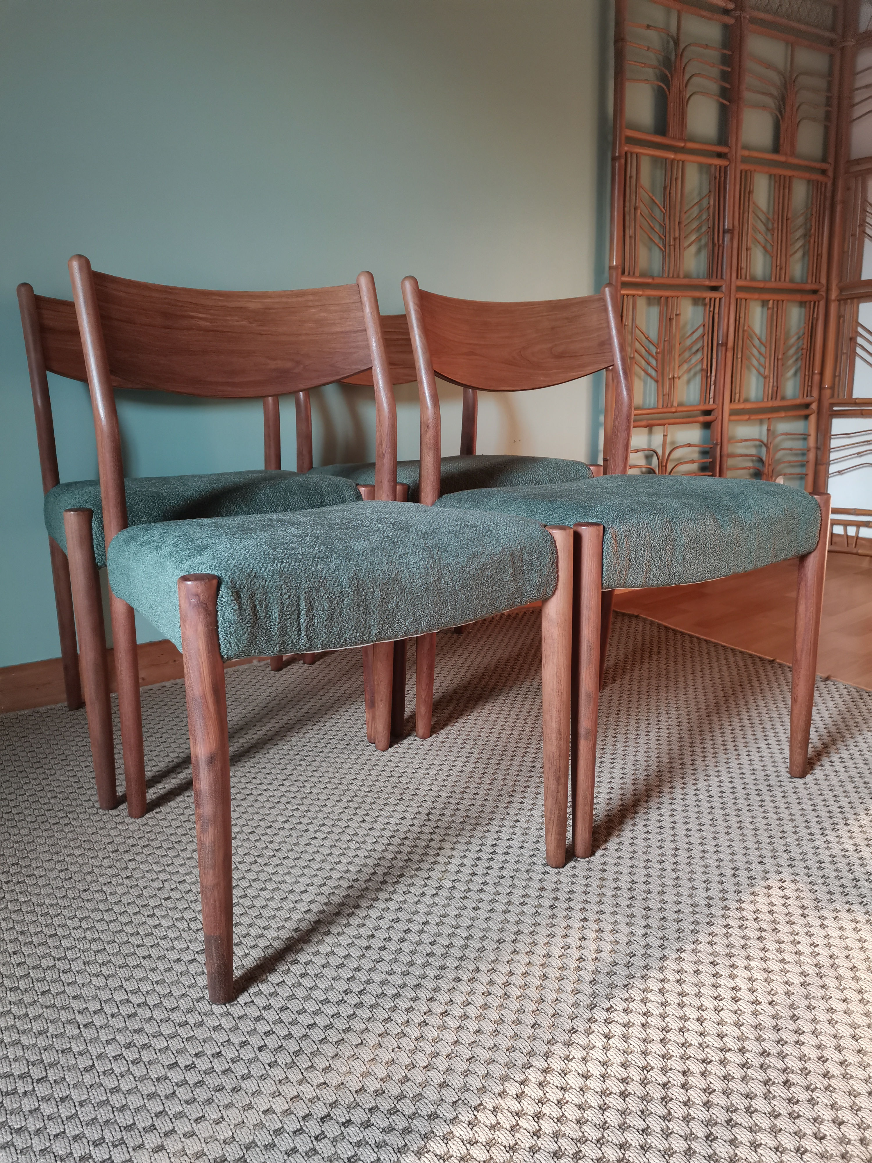 CHAISES SCANDINAVES EN TECK #4