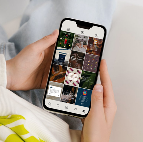 organifi social media grid mockup