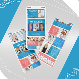 Email marketing campaign for Body Lipo Lincoln promoting Fat Reduction treatments, featuring on-brand visuals and informative content designed to encourage bookings.