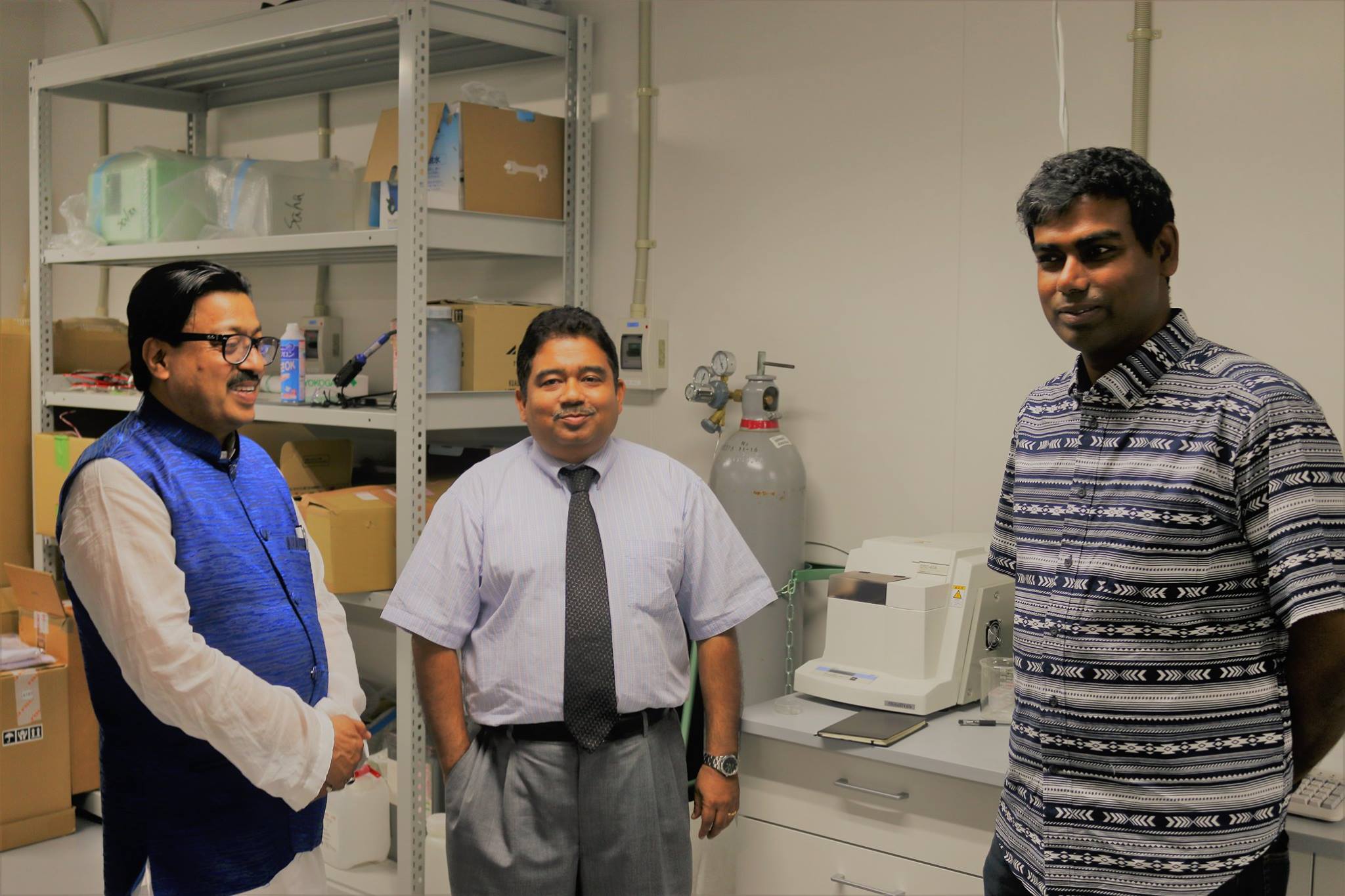Prof. Dr. Wahiduzzaman at Kyushu