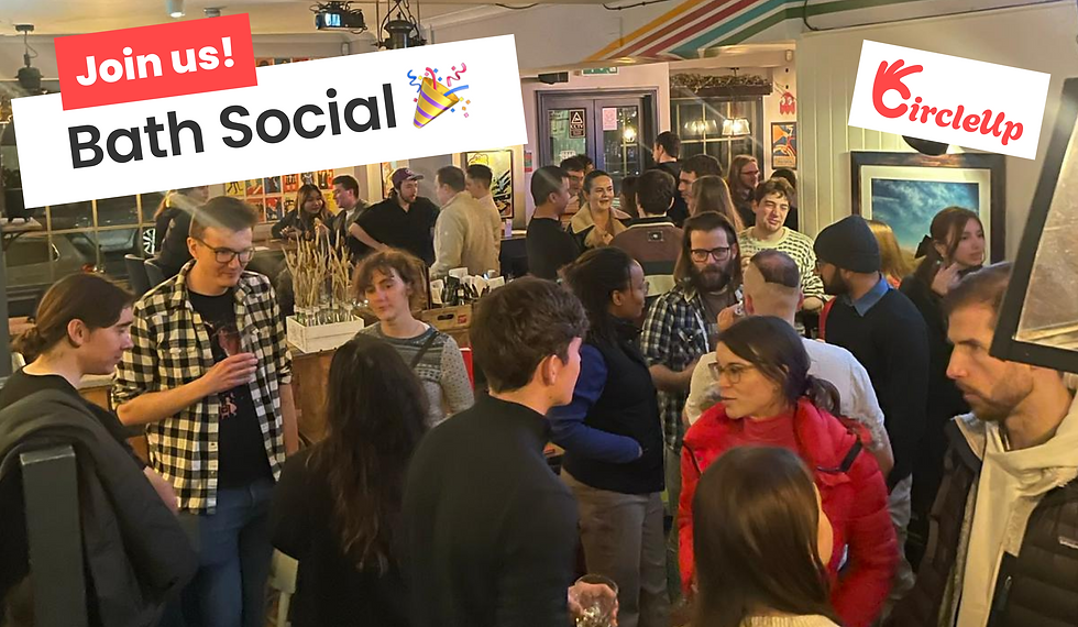Bath Social 🎉 Meet new people @ The Cork