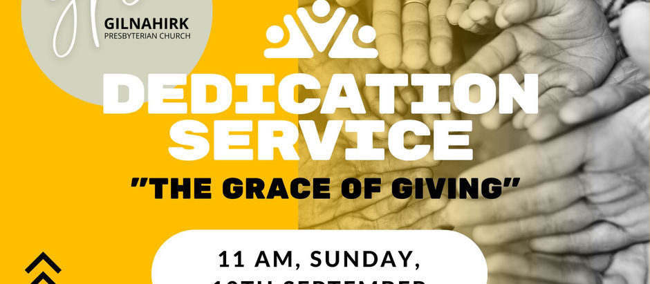 THE GRACE OF GIVING - A two-part sermon series