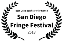 Best Site Specific Performance - San Diego Fringe Festival - 2018.png